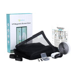 Apalus VP Magnetic Screen Door – Heavy Duty Anti Mosquito Mesh Fly Curtain, Top-to-Bottom Seal Snaps Shuts Automatically, Keep Fresh Air in and Bugs Out