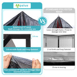 Apalus VP Magnetic Screen Door – Heavy Duty Anti Mosquito Mesh Fly Curtain, Top-to-Bottom Seal Snaps Shuts Automatically, Keep Fresh Air in and Bugs Out