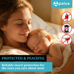 Apalus Prime Screen Door, Magnetic Insect Protection for Balcony Door, Breathable and Durable, Stronger Magnets than Classic Model, Weather-Resistant, 3.8 cm Velcro