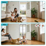 Apalus Prime Screen Door, Magnetic Insect Protection for Balcony Door, Breathable and Durable, Stronger Magnets than Classic Model, Weather-Resistant, 3.8 cm Velcro